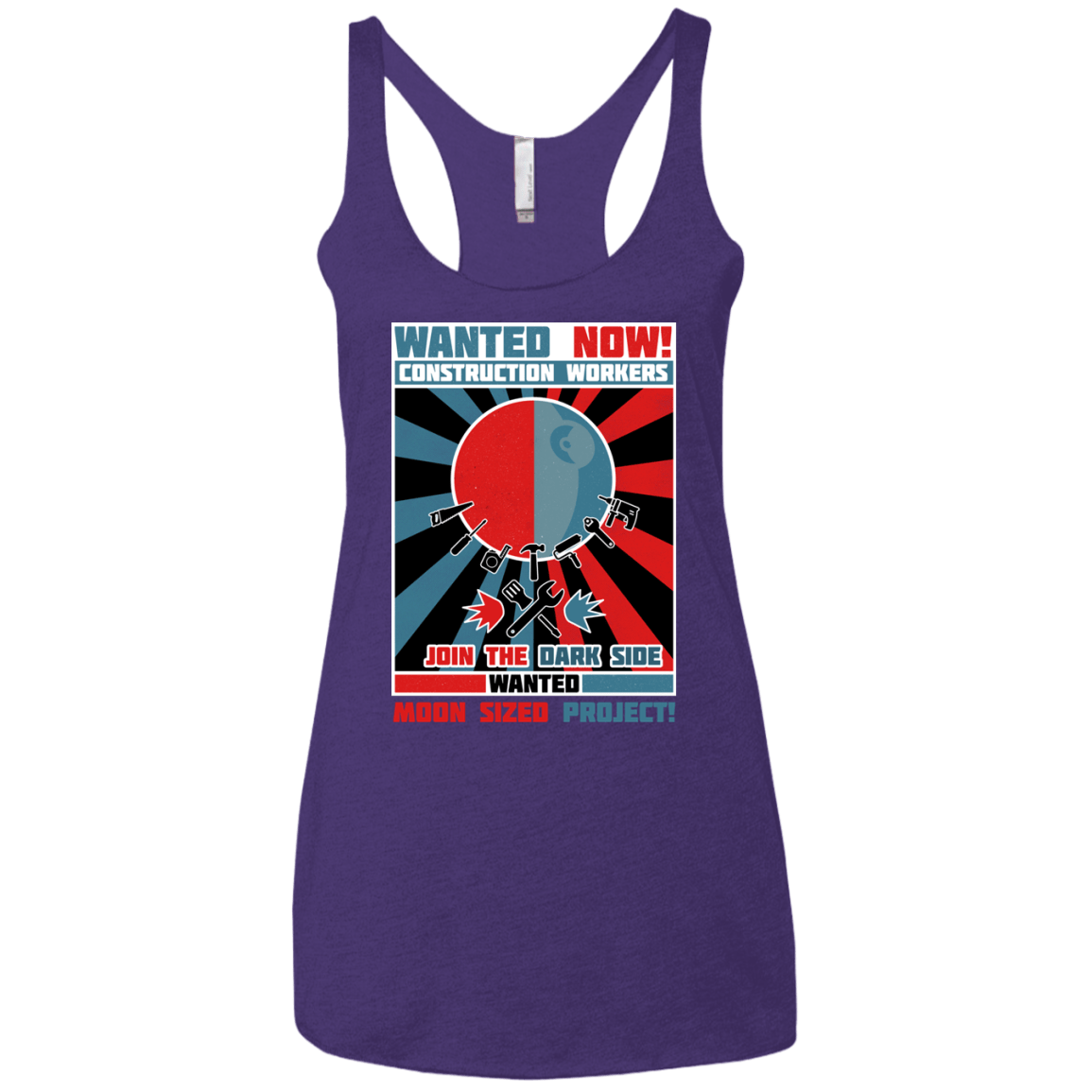 Secret Moon Society Women's Triblend Racerback Tank