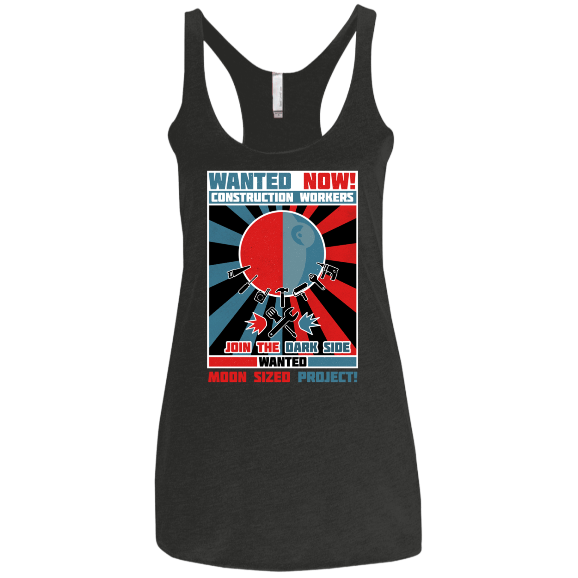 Secret Moon Society Women's Triblend Racerback Tank