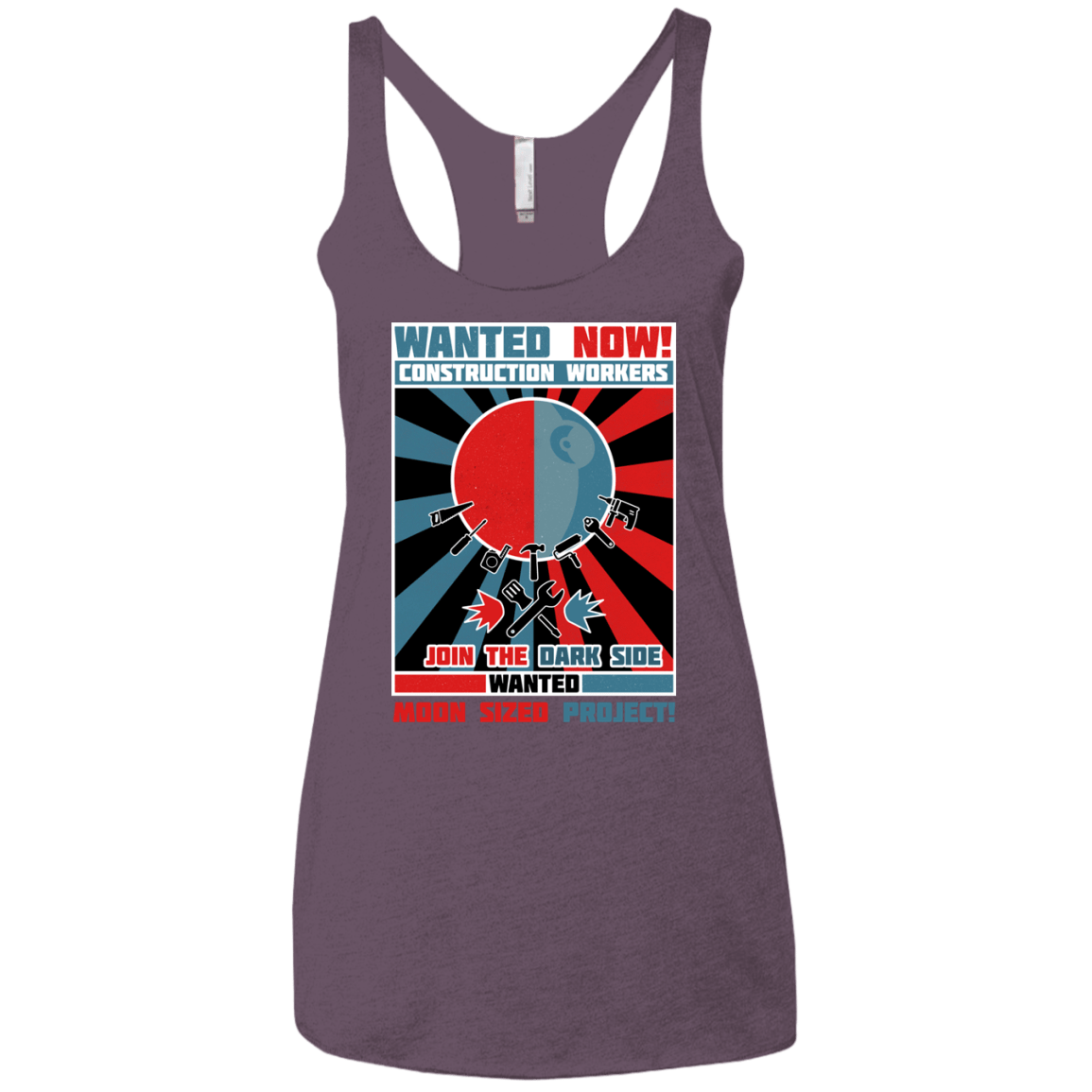 Secret Moon Society Women's Triblend Racerback Tank