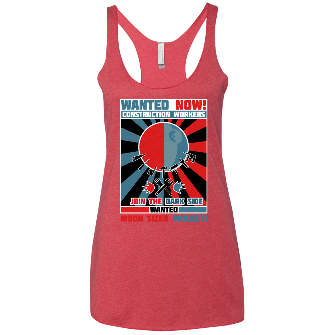Secret Moon Society Women's Triblend Racerback Tank