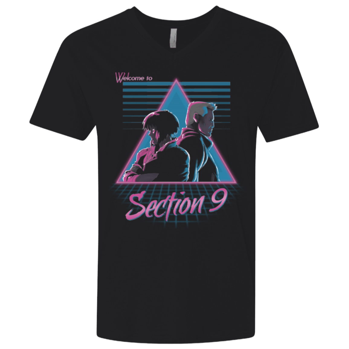 T-Shirts Black / X-Small Section 9 Men's Premium V-Neck