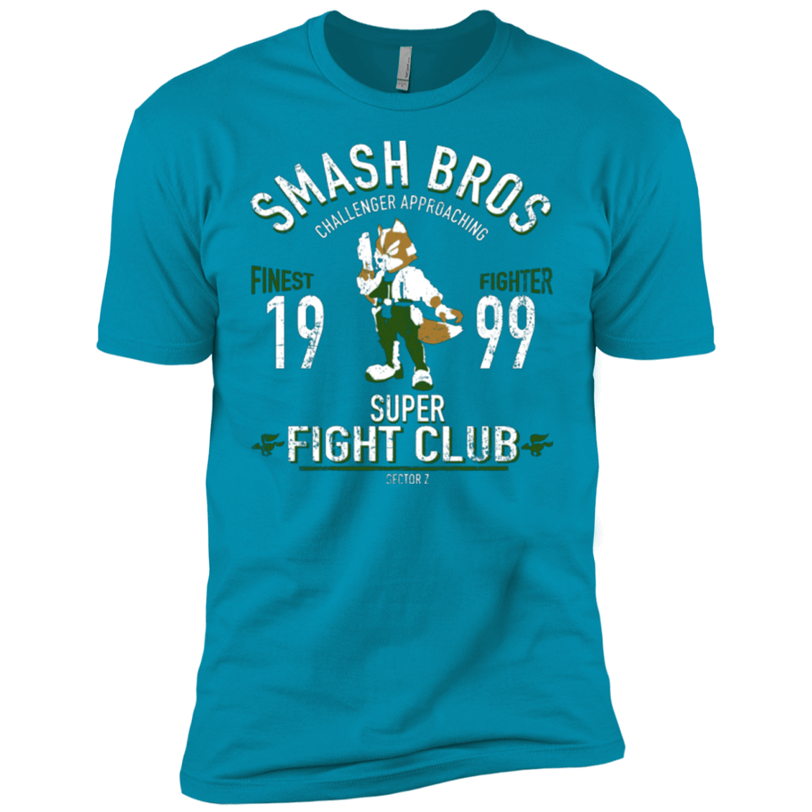 T-Shirts Turquoise / YXS Sector Z Fighter Boys Premium T-Shirt