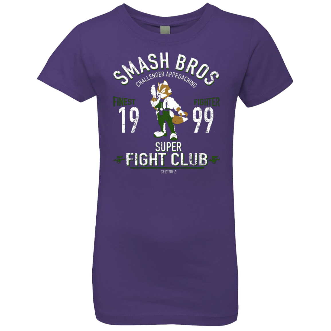 T-Shirts Purple Rush / YXS Sector Z Fighter Girls Premium T-Shirt