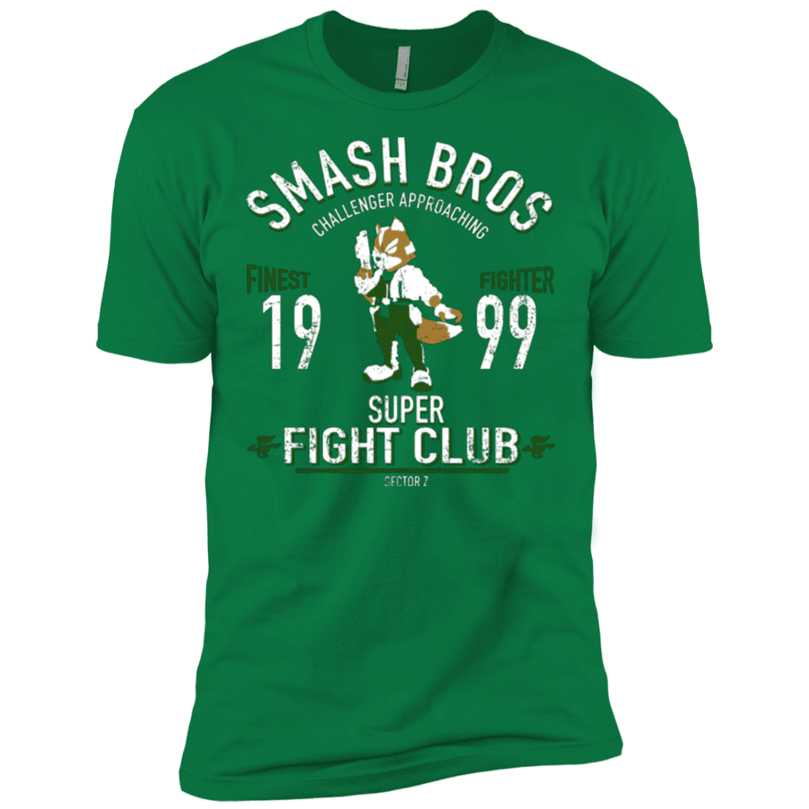 T-Shirts Kelly Green / X-Small Sector Z Fighter Men's Premium T-Shirt