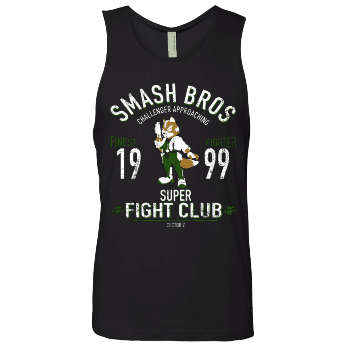 T-Shirts Black / Small Sector Z Fighter Men's Premium Tank Top