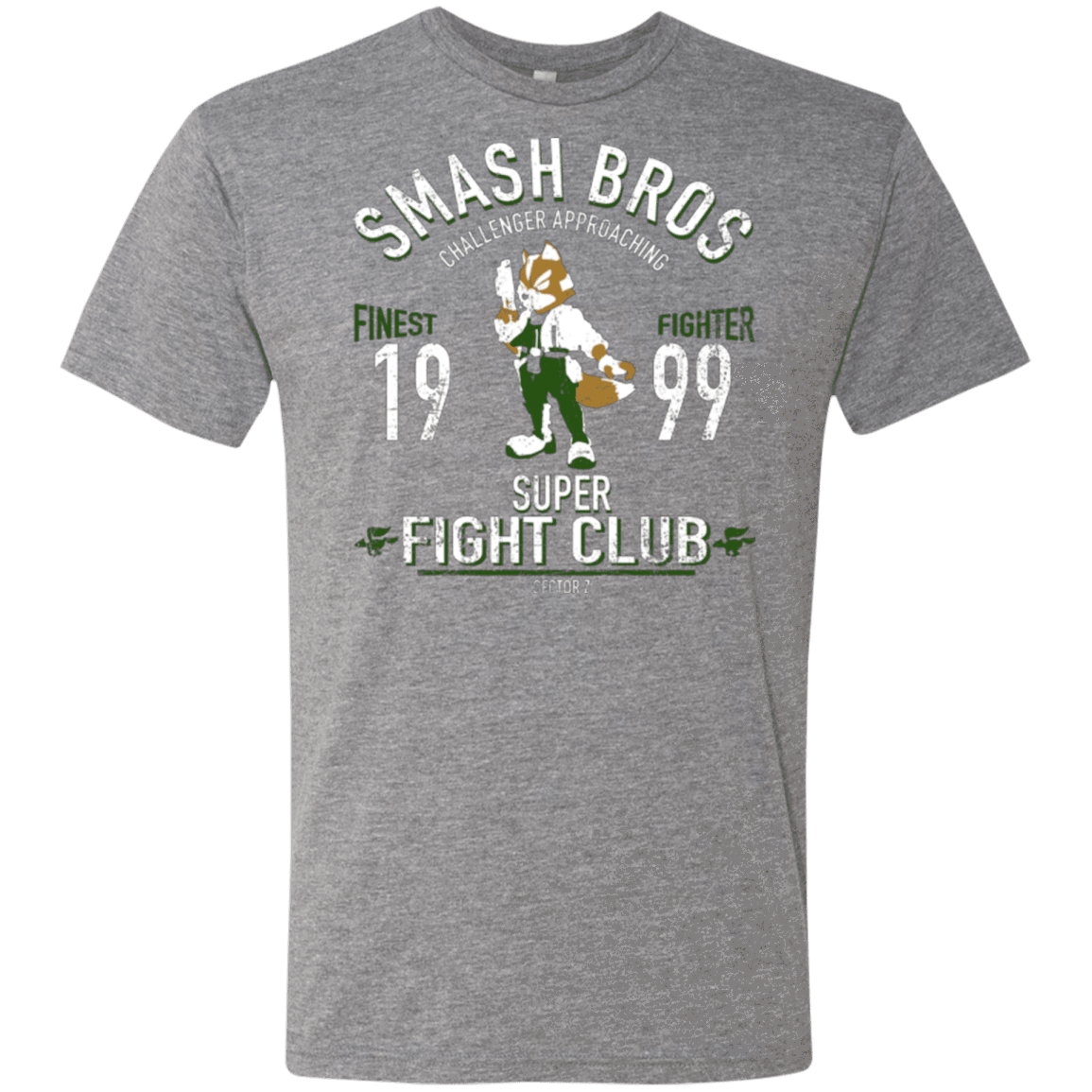 T-Shirts Premium Heather / Small Sector Z Fighter Men's Triblend T-Shirt