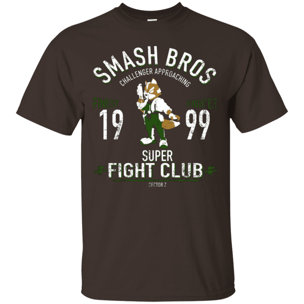 T-Shirts Dark Chocolate / Small Sector Z Fighter T-Shirt