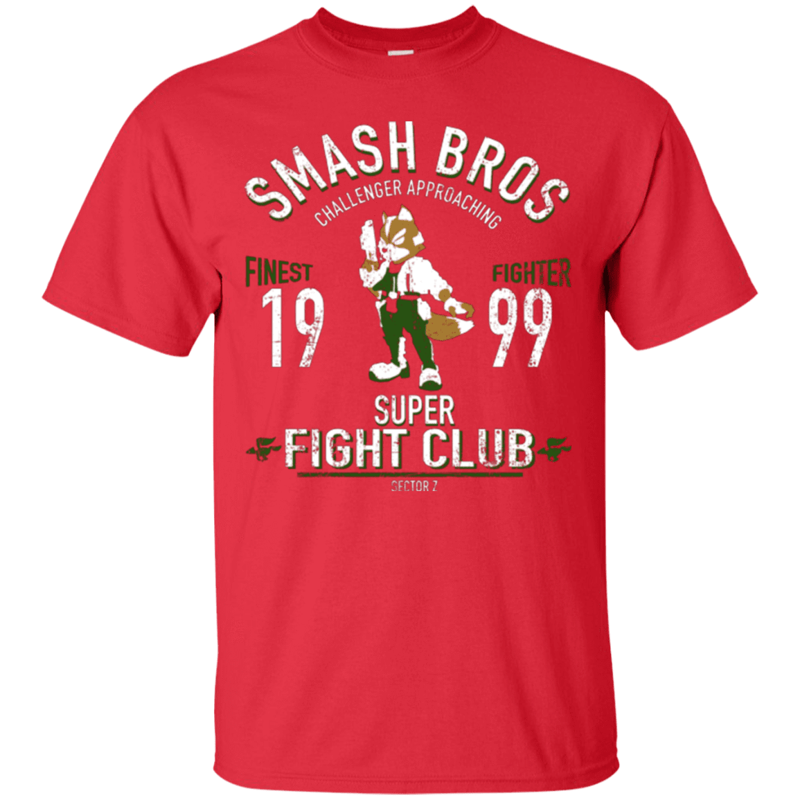 T-Shirts Red / Small Sector Z Fighter T-Shirt