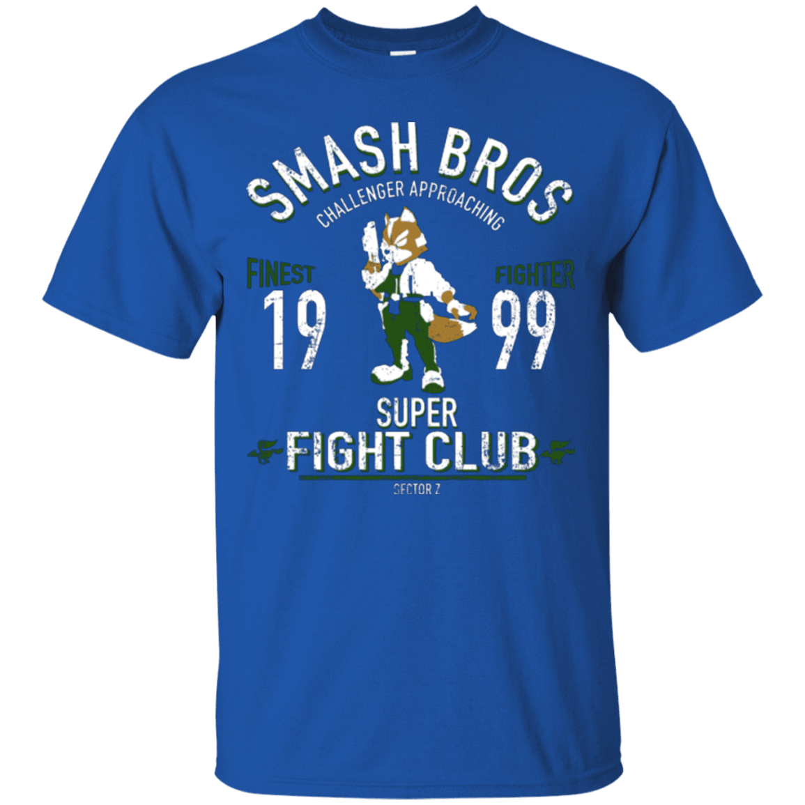 T-Shirts Royal / Small Sector Z Fighter T-Shirt