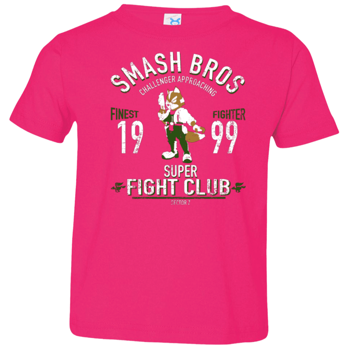 T-Shirts Hot Pink / 2T Sector Z Fighter Toddler Premium T-Shirt