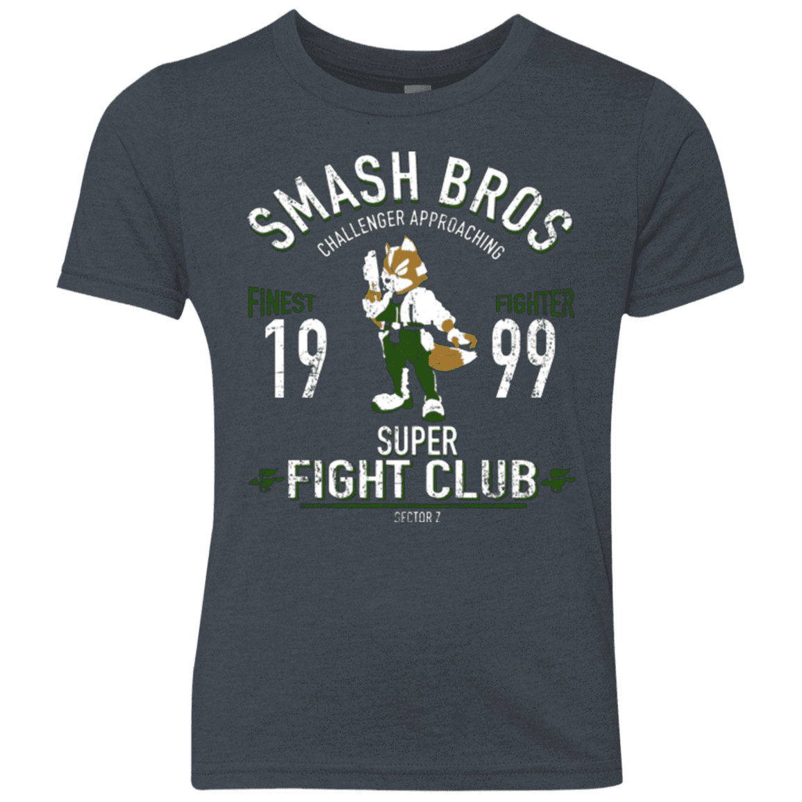 T-Shirts Vintage Navy / YXS Sector Z Fighter Youth Triblend T-Shirt