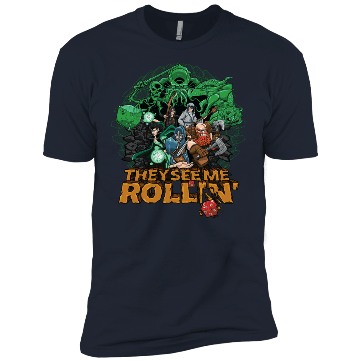 T-Shirts Midnight Navy / YXS See me rolling Boys Premium T-Shirt