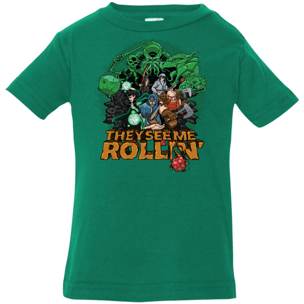 T-Shirts Kelly / 6 Months See me rolling Infant PremiumT-Shirt