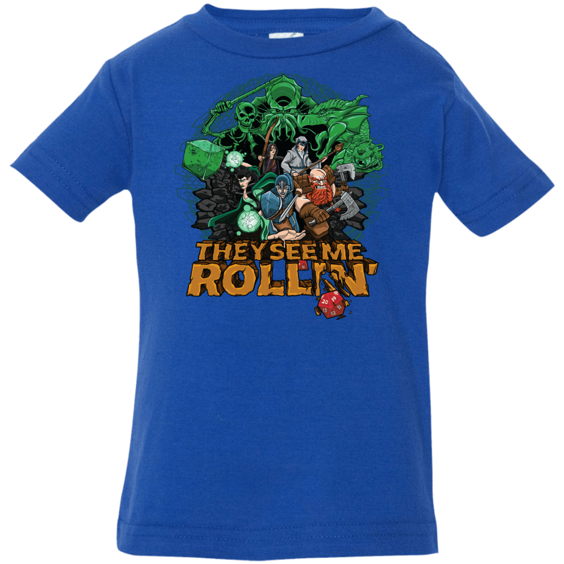 T-Shirts Royal / 6 Months See me rolling Infant PremiumT-Shirt