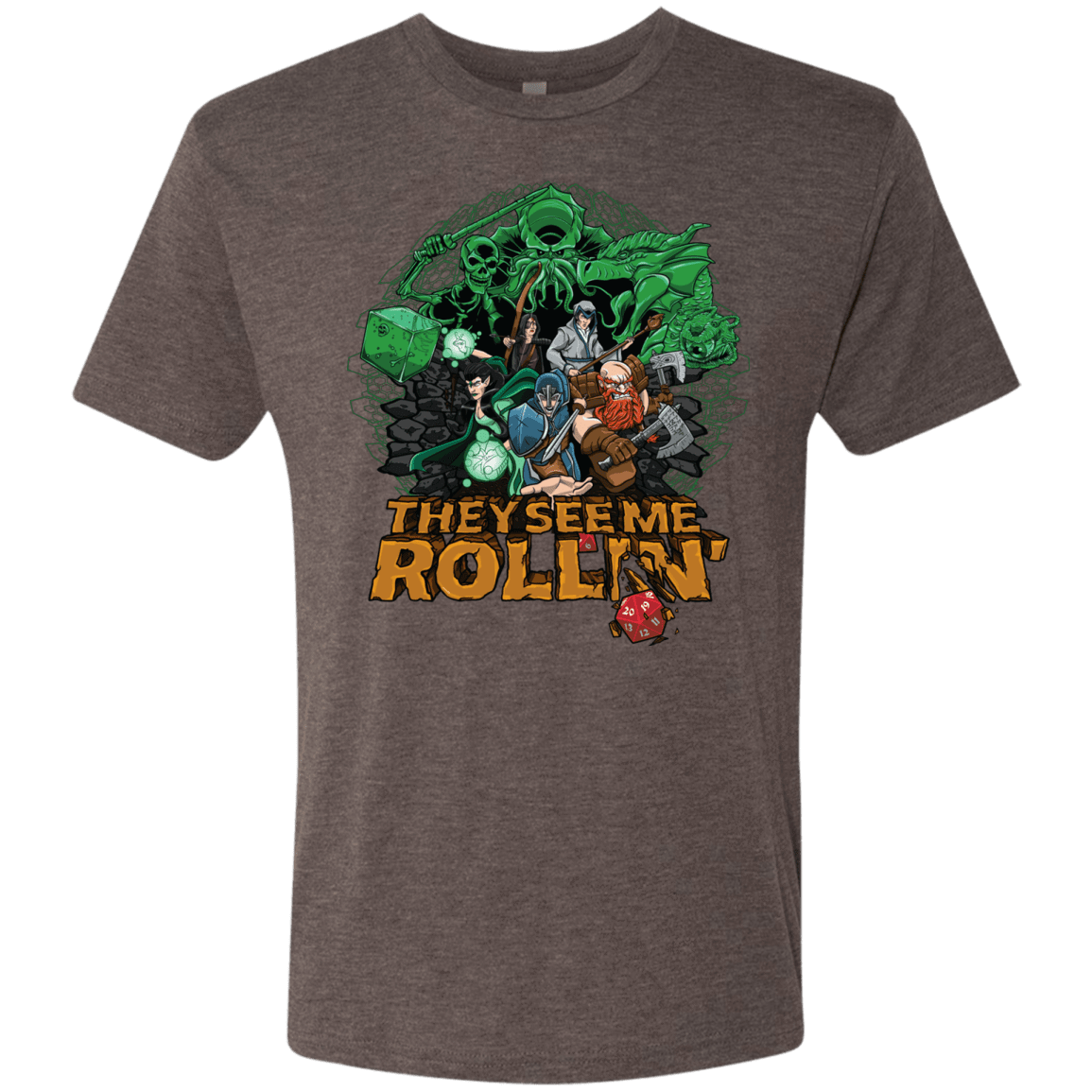 T-Shirts Macchiato / Small See me rolling Men's Triblend T-Shirt