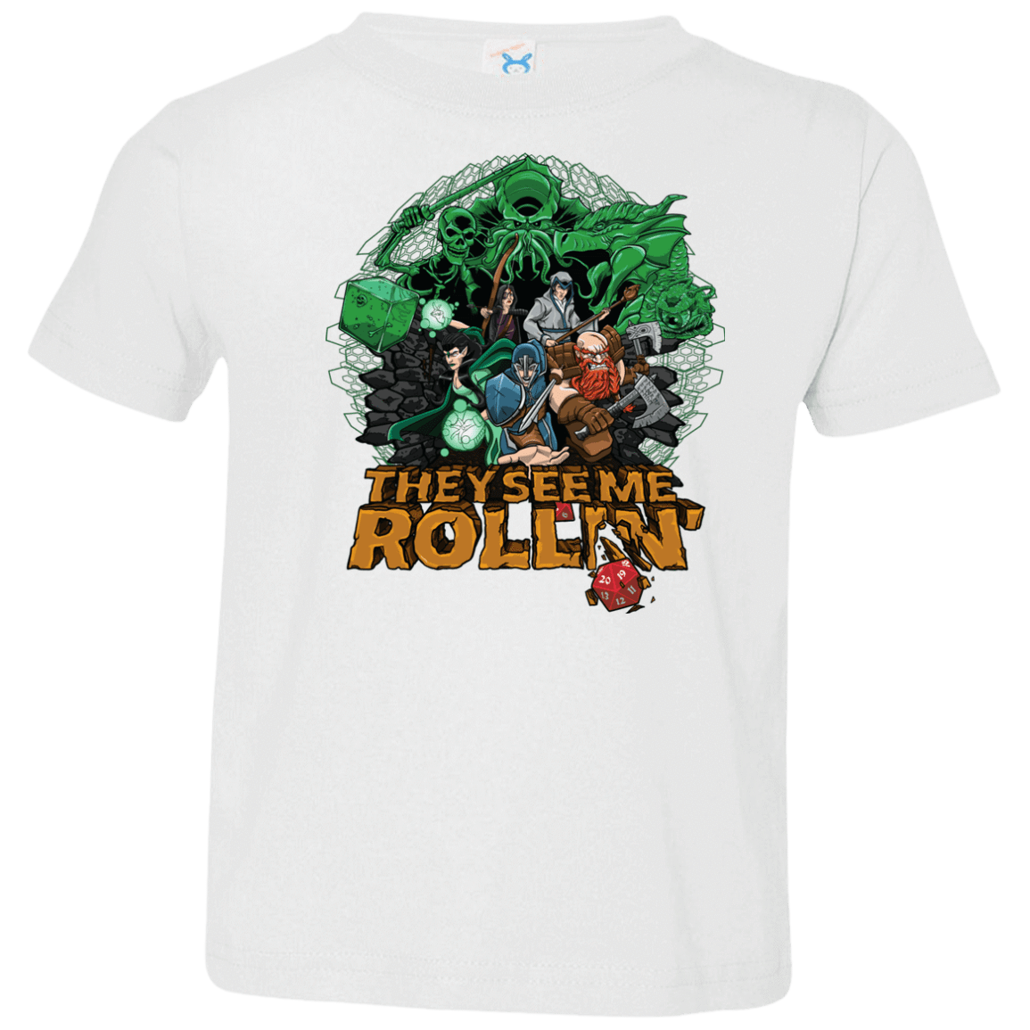 T-Shirts White / 2T See me rolling Toddler Premium T-Shirt