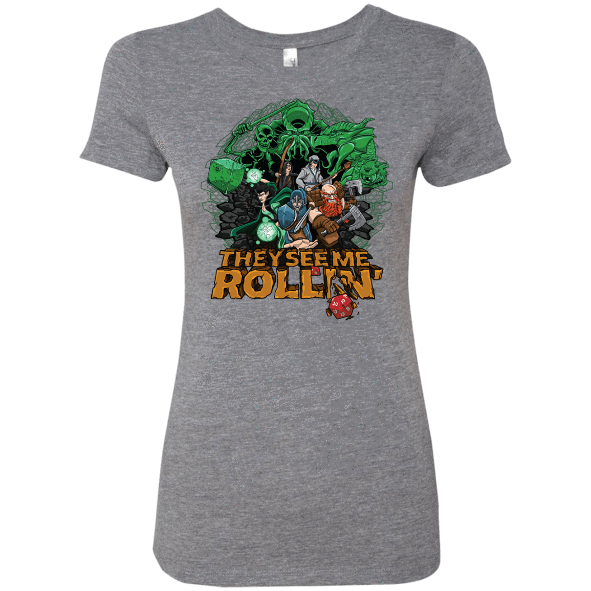 T-Shirts Premium Heather / Small See me rolling Women's Triblend T-Shirt