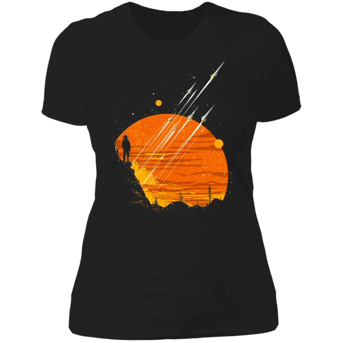 T-Shirts Black / X-Small See You Soon My Son Women's Premium T-Shirt