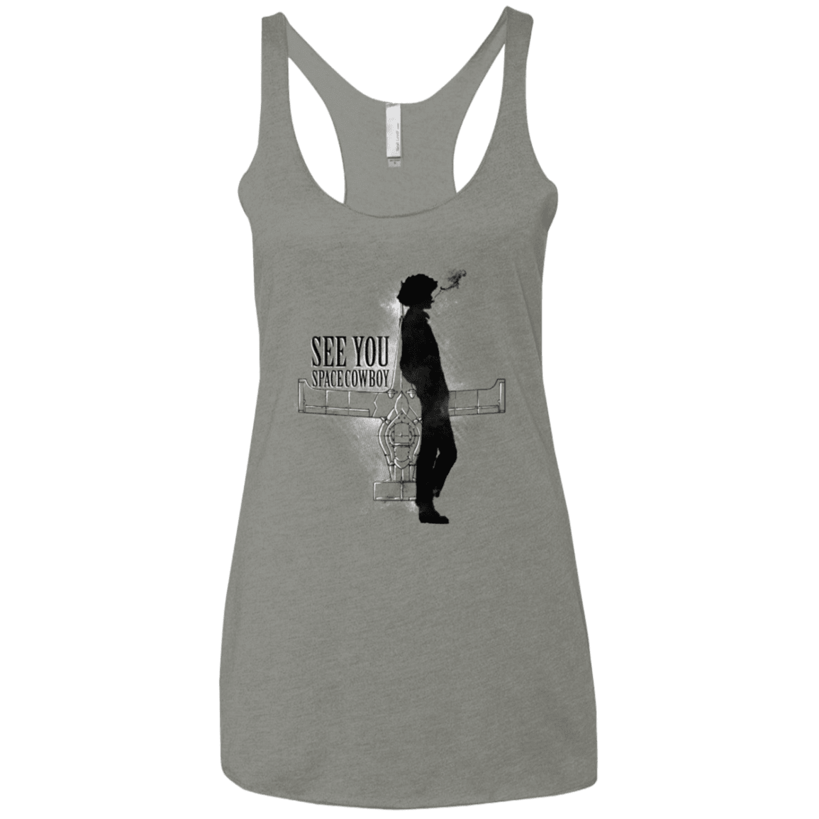 T-Shirts Venetian Grey / X-Small See you Space Cowboy Women's Triblend Racerback Tank