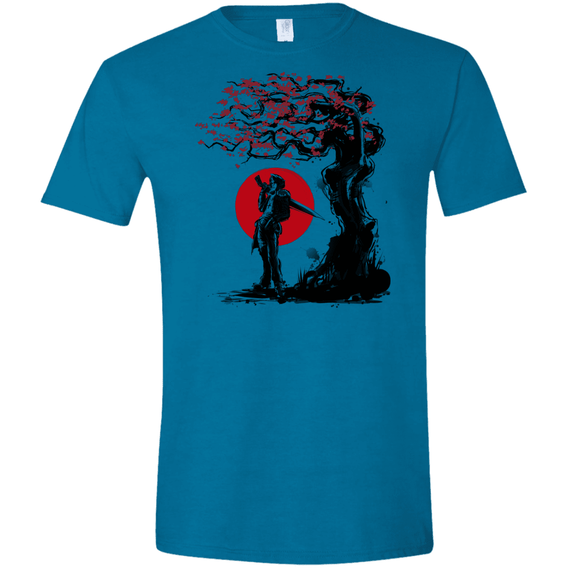 T-Shirts Antique Sapphire / S Seed Under the Sun Men's Semi-Fitted Softstyle