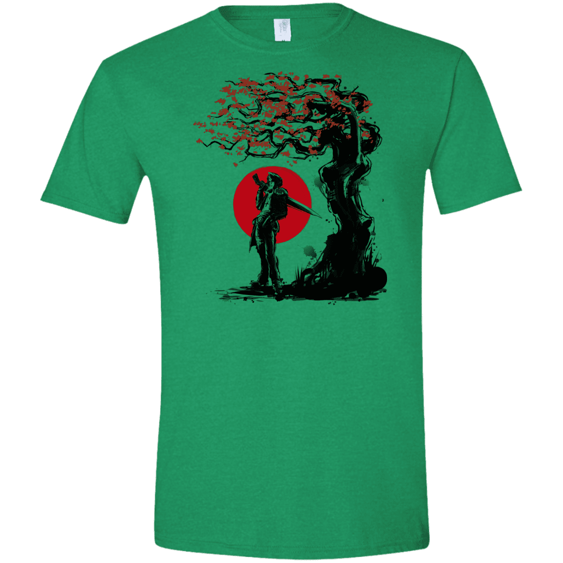 T-Shirts Heather Irish Green / S Seed Under the Sun Men's Semi-Fitted Softstyle