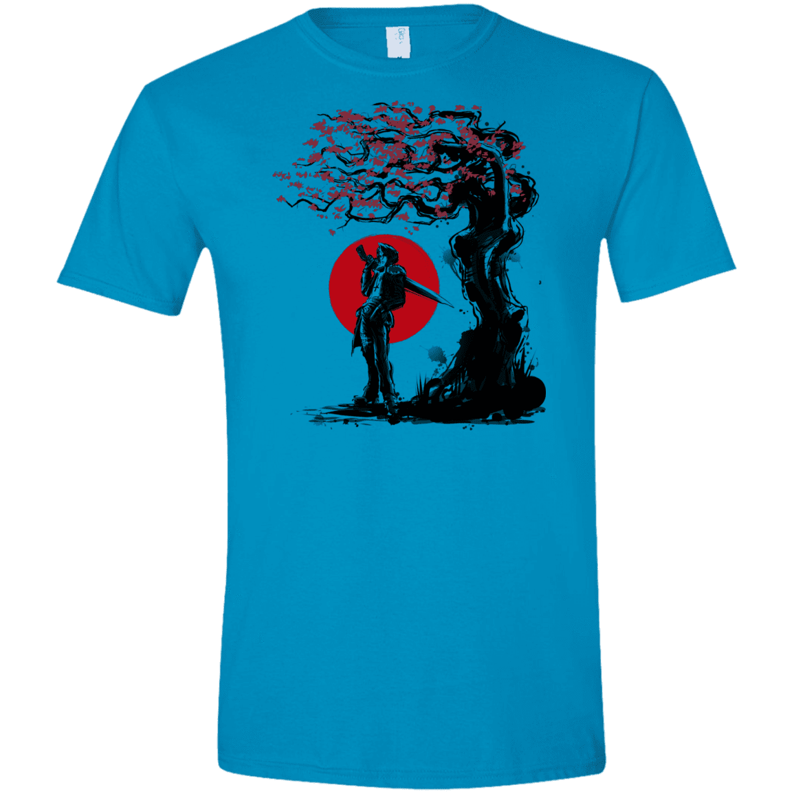 T-Shirts Sapphire / S Seed Under the Sun Men's Semi-Fitted Softstyle