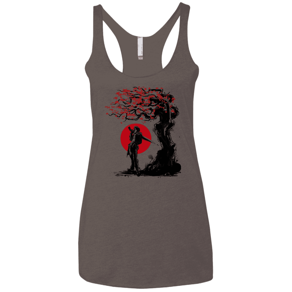 T-Shirts Macchiato / X-Small Seed Under the Sun Women's Triblend Racerback Tank