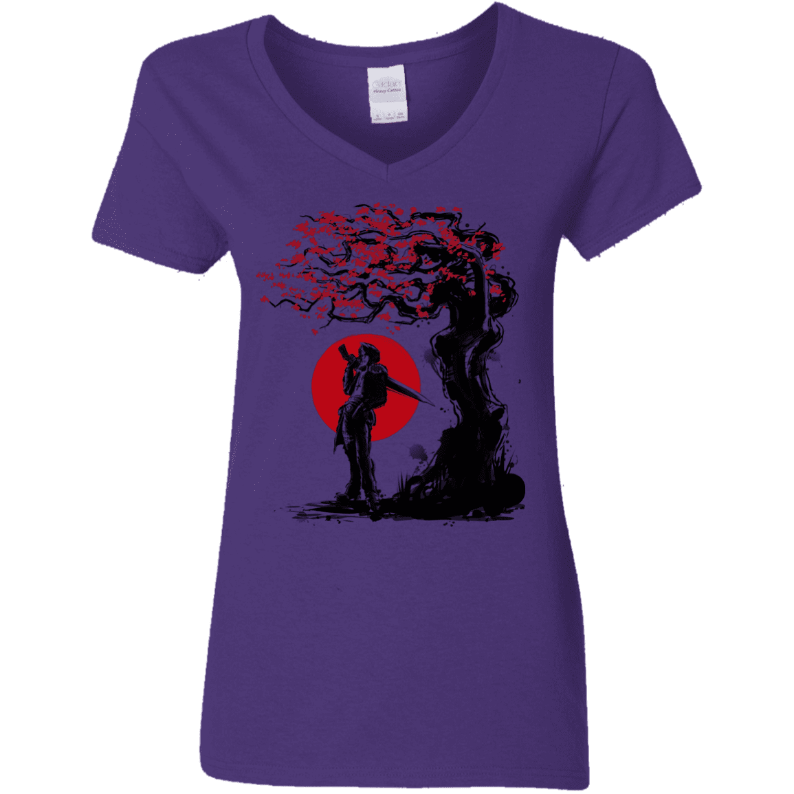 T-Shirts Purple / S Seed Under the Sun Women's V-Neck T-Shirt
