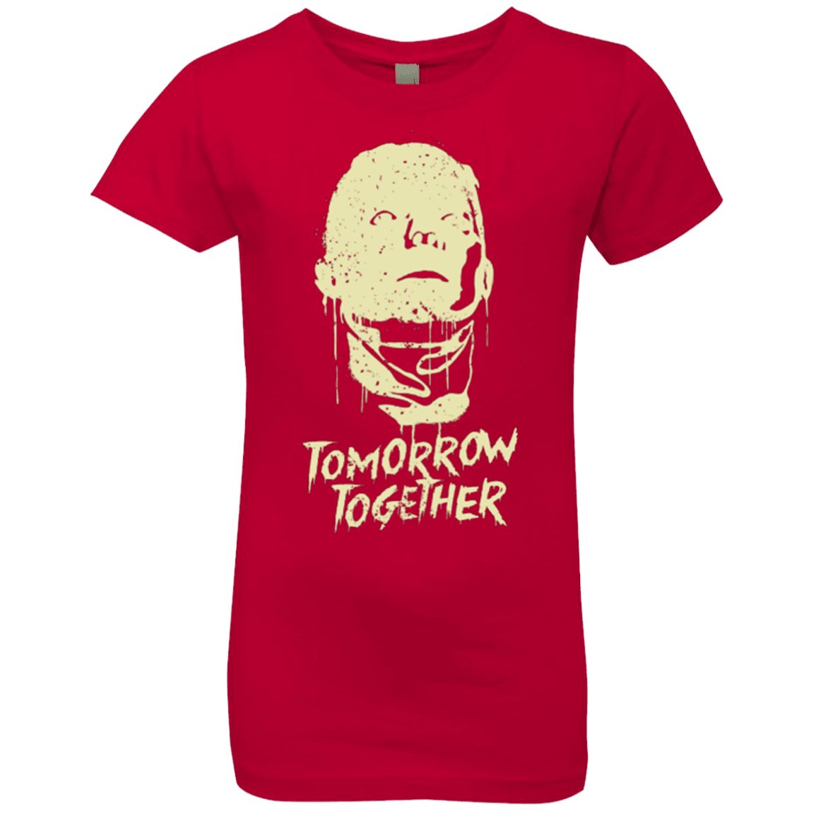 T-Shirts Red / YXS Seegson Synthetics Girls Premium T-Shirt