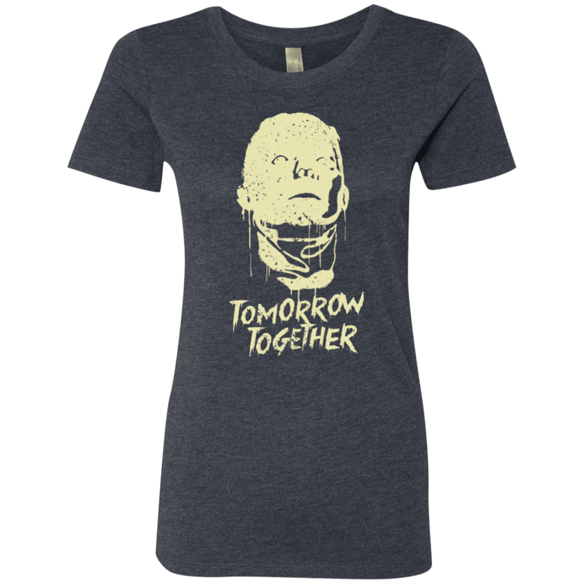 T-Shirts Vintage Navy / Small Seegson Synthetics Women's Triblend T-Shirt