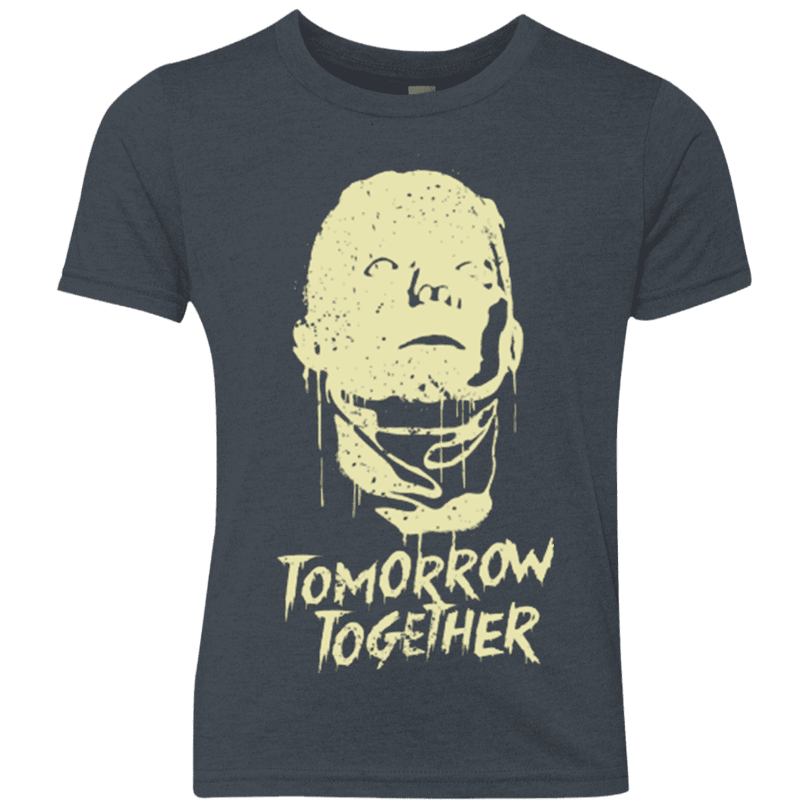 T-Shirts Vintage Navy / YXS Seegson Synthetics Youth Triblend T-Shirt