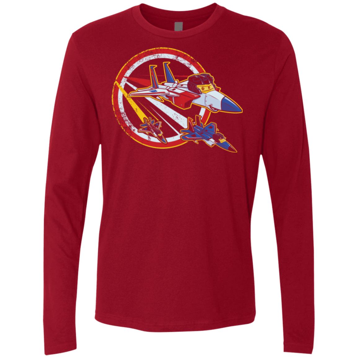 T-Shirts Cardinal / Small Seekers Conquest Men's Premium Long Sleeve