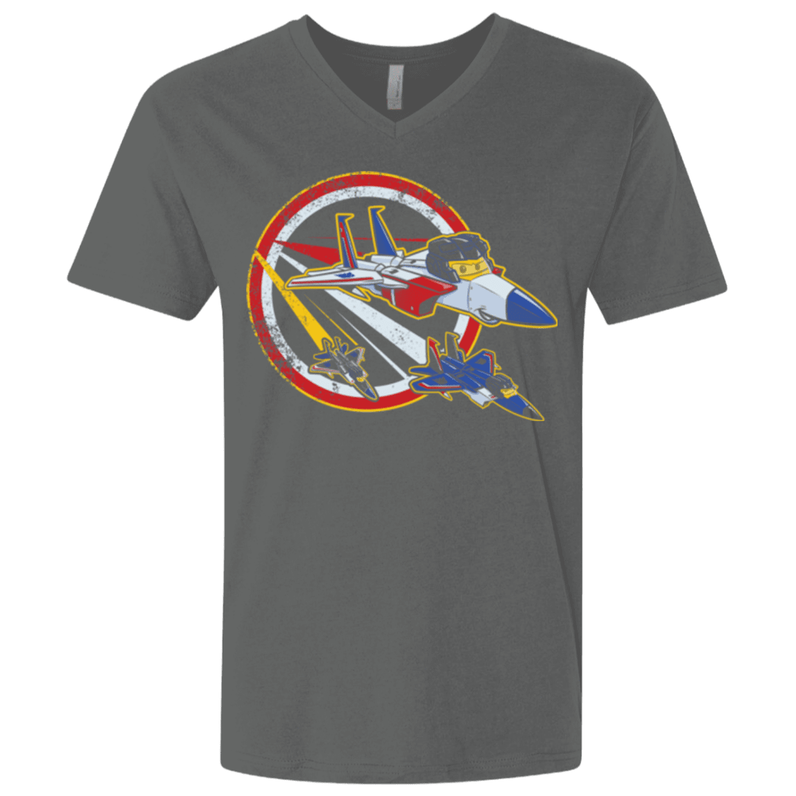 T-Shirts Heavy Metal / X-Small Seekers Conquest Men's Premium V-Neck