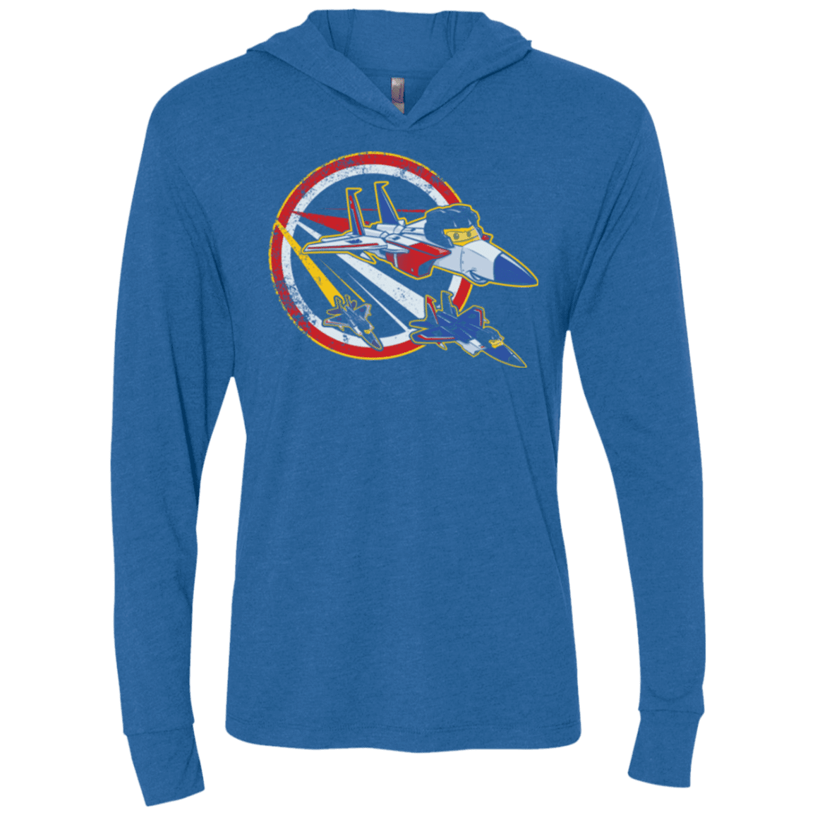 T-Shirts Vintage Royal / X-Small Seekers Conquest Triblend Long Sleeve Hoodie Tee