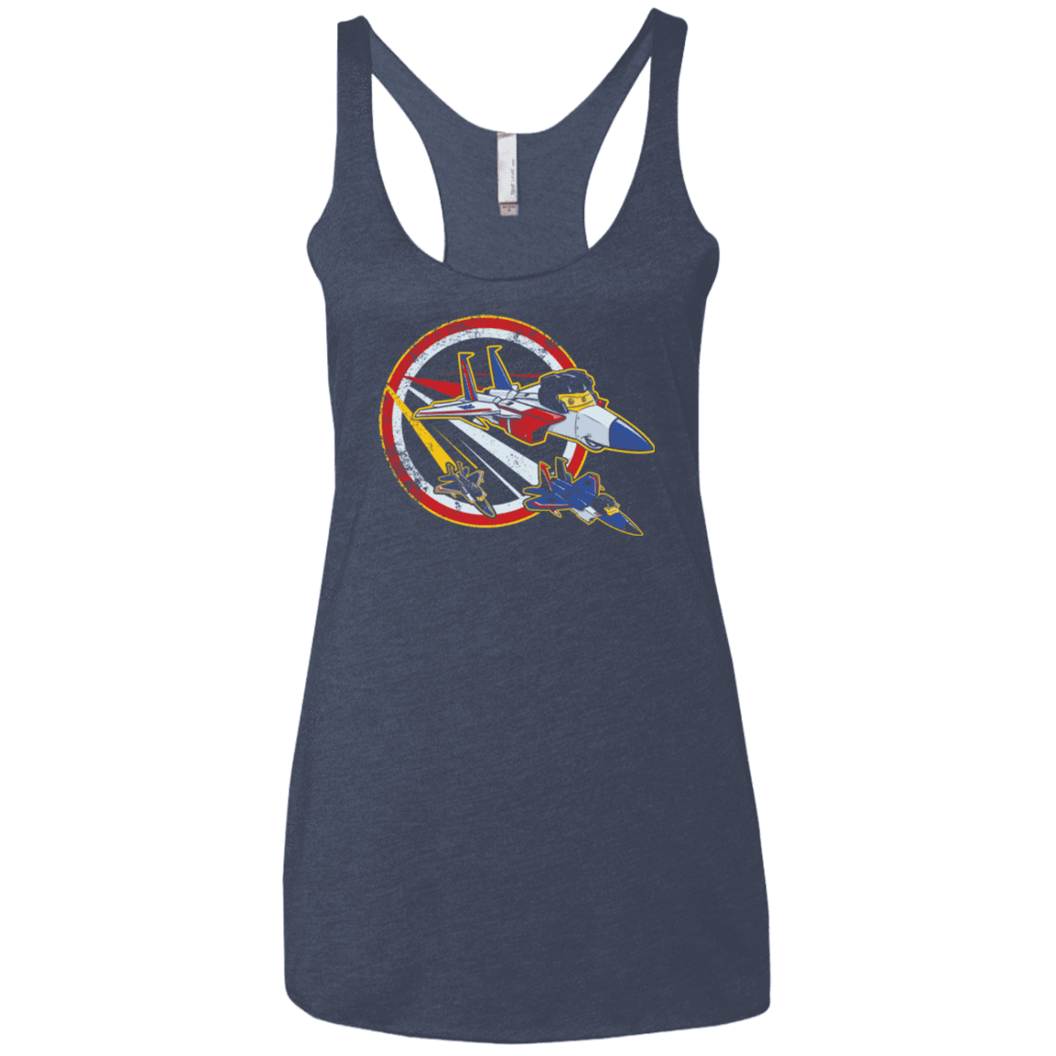 T-Shirts Vintage Navy / X-Small Seekers Conquest Women's Triblend Racerback Tank