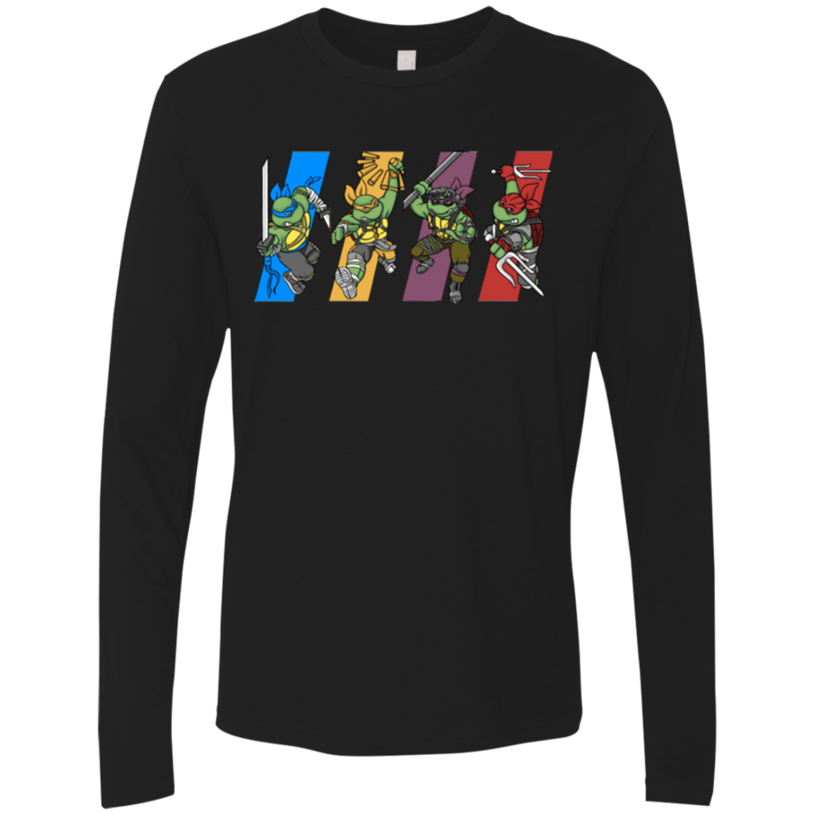 T-Shirts Black / S Select your Ninja Men's Premium Long Sleeve