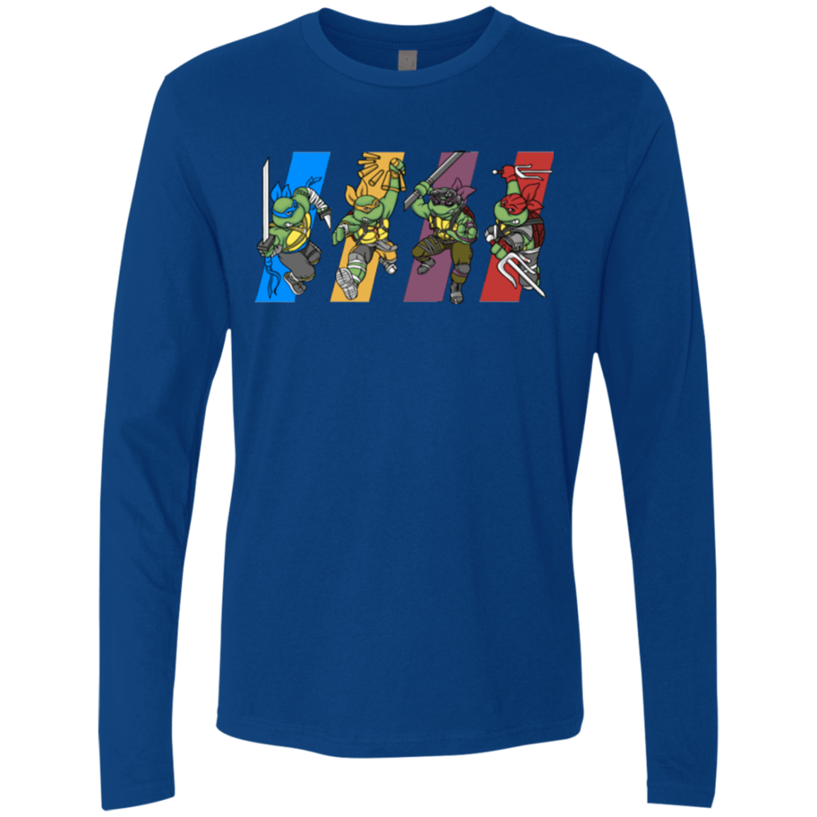 T-Shirts Royal / S Select your Ninja Men's Premium Long Sleeve
