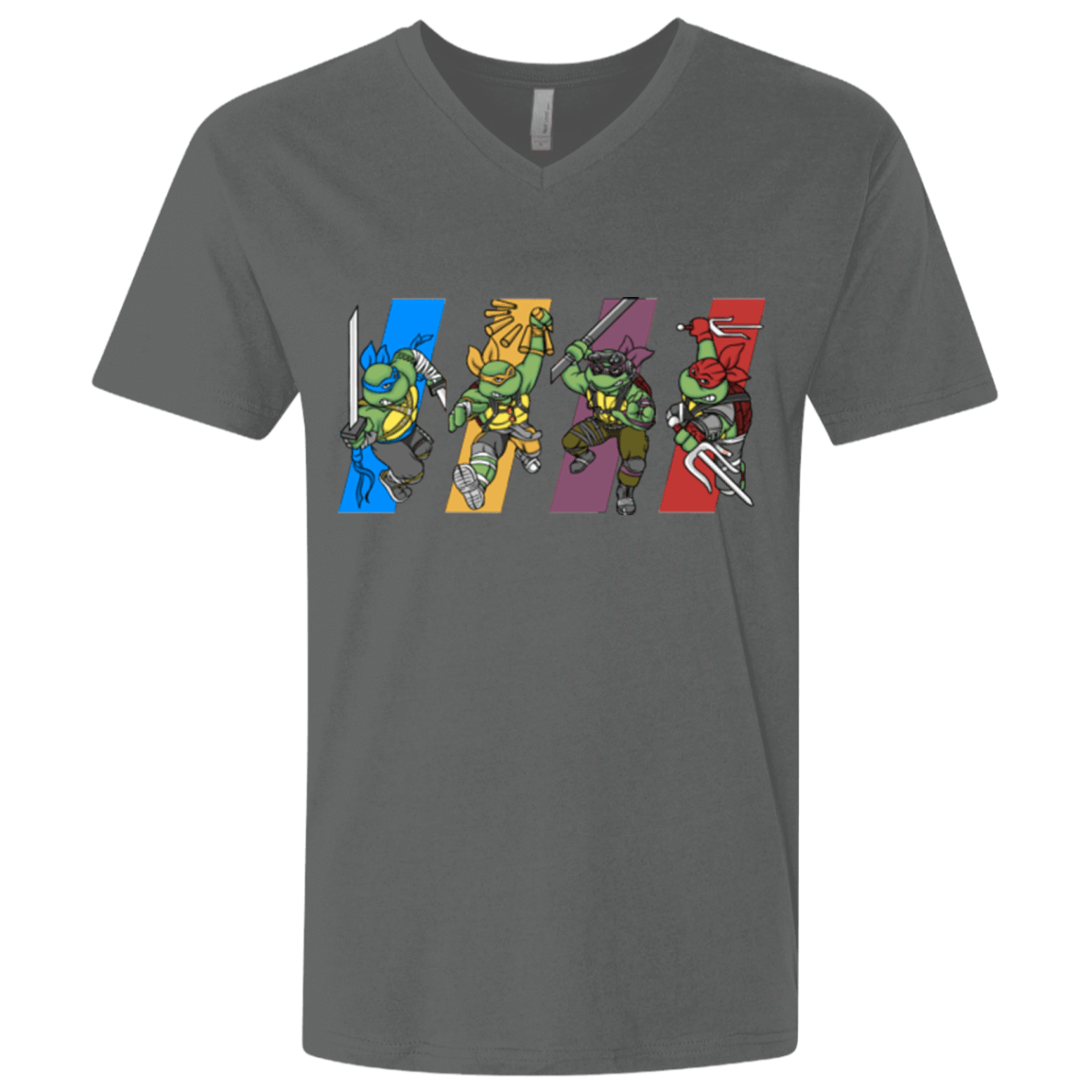 T-Shirts Heavy Metal / X-Small Select your Ninja Men's Premium V-Neck