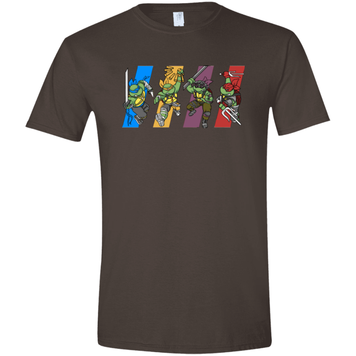 T-Shirts Dark Chocolate / S Select your Ninja Men's Semi-Fitted Softstyle