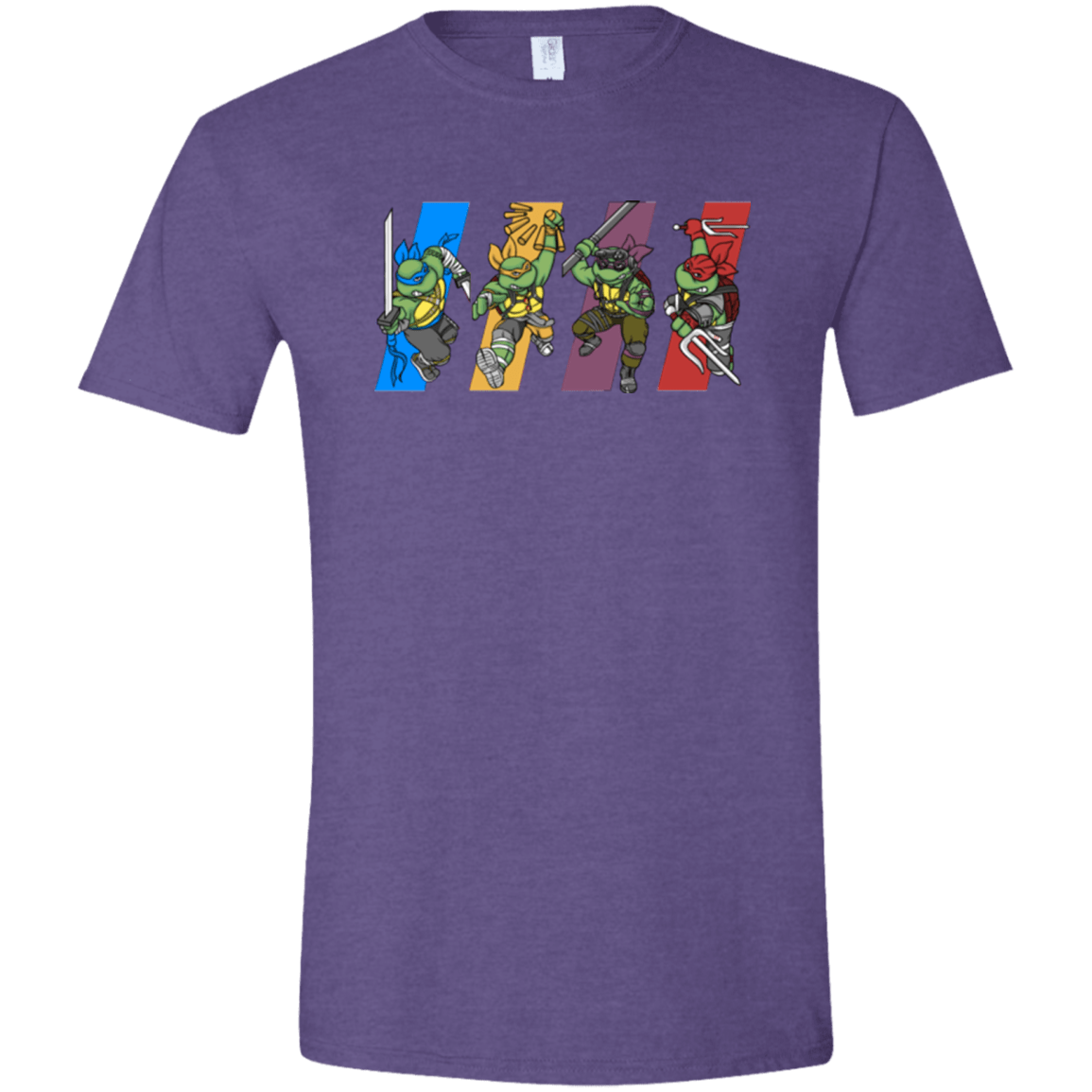 T-Shirts Heather Purple / S Select your Ninja Men's Semi-Fitted Softstyle