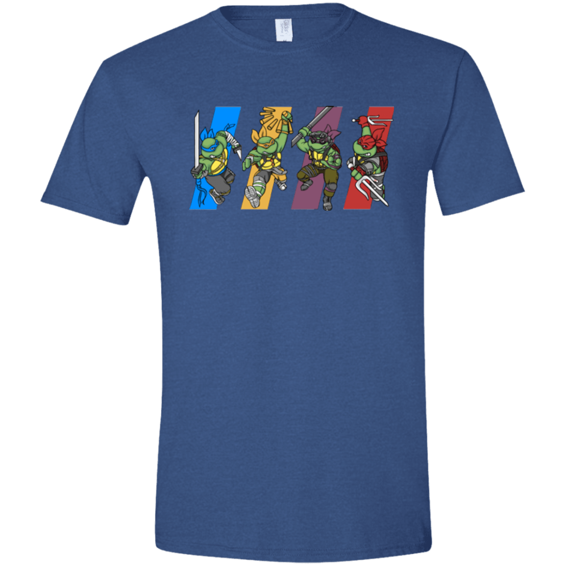 T-Shirts Heather Royal / X-Small Select your Ninja Men's Semi-Fitted Softstyle