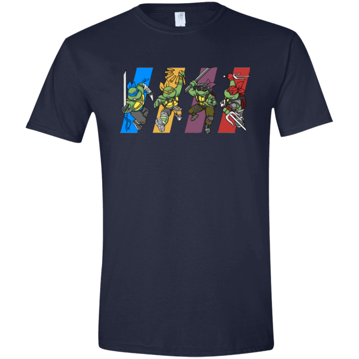 T-Shirts Navy / X-Small Select your Ninja Men's Semi-Fitted Softstyle