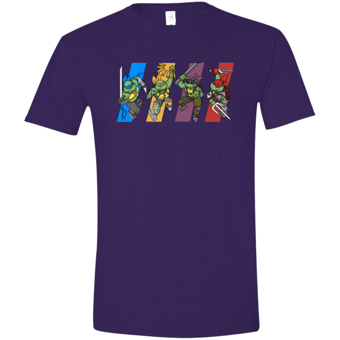 T-Shirts Purple / S Select your Ninja Men's Semi-Fitted Softstyle