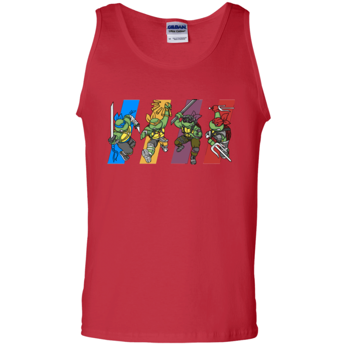 T-Shirts Red / S Select your Ninja Men's Tank Top