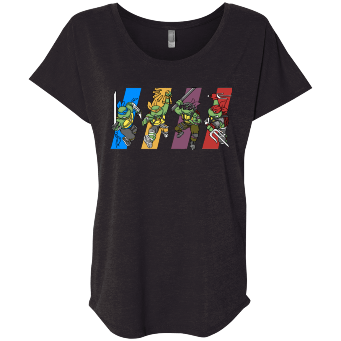 T-Shirts Vintage Black / X-Small Select your Ninja Triblend Dolman Sleeve