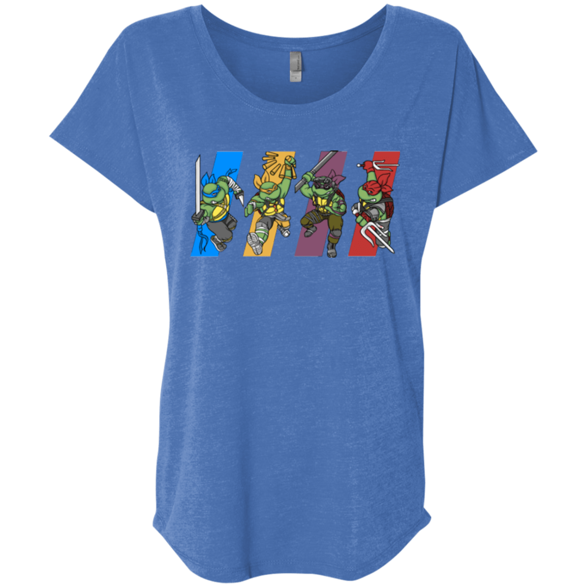 T-Shirts Vintage Royal / X-Small Select your Ninja Triblend Dolman Sleeve