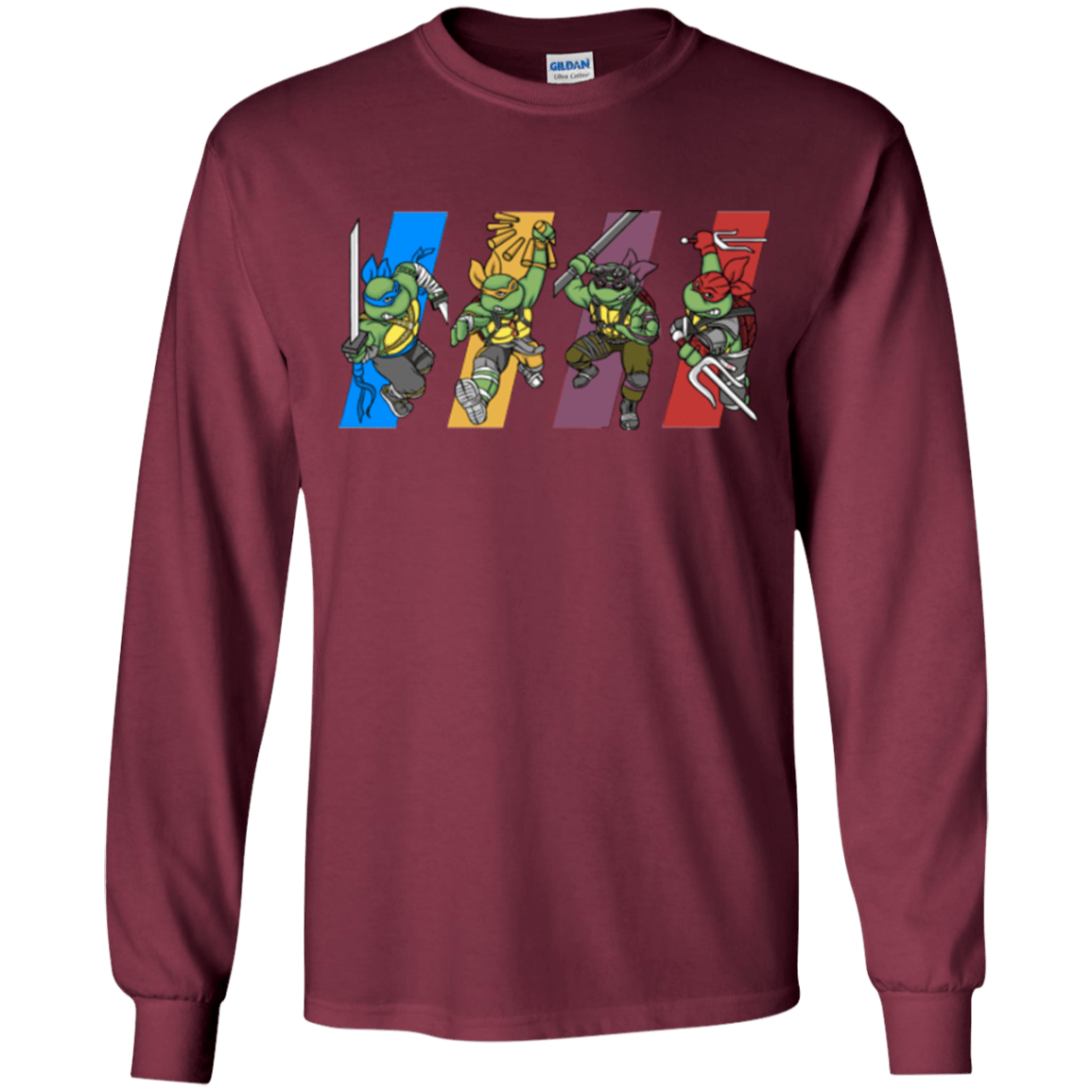 T-Shirts Maroon / YS Select your Ninja Youth Long Sleeve T-Shirt