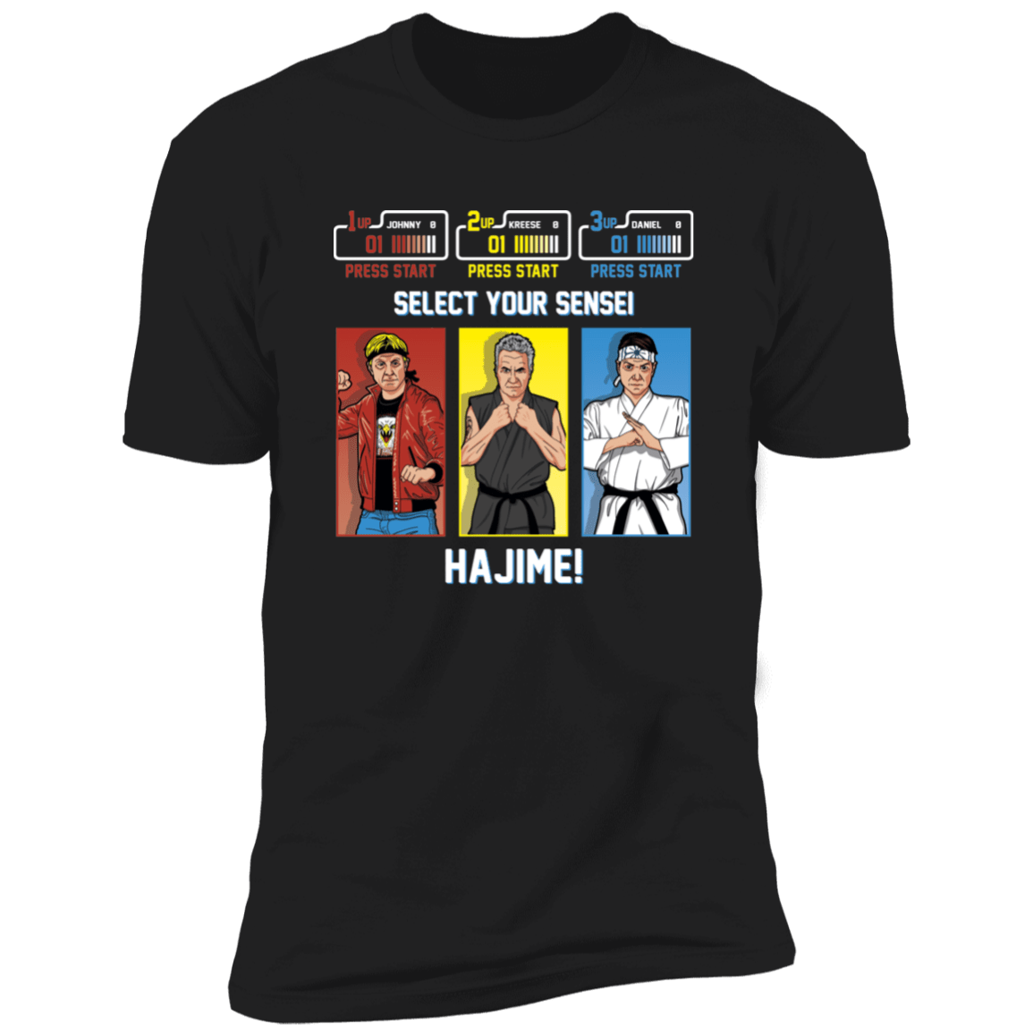 T-Shirts Black / X-Small Select your Sensei Men's Premium T-Shirt