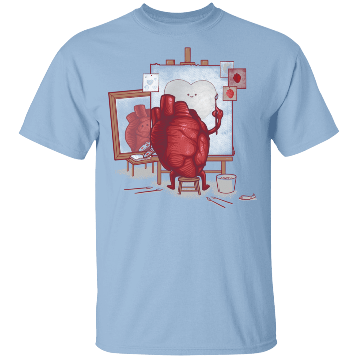 T-Shirts Light Blue / YXS Self Portrait Youth T-Shirt