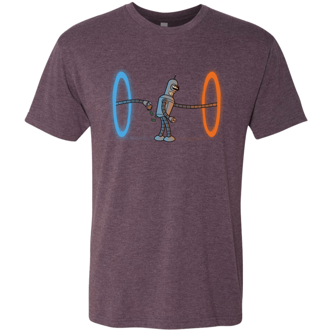 T-Shirts Vintage Purple / S Self Service Men's Triblend T-Shirt